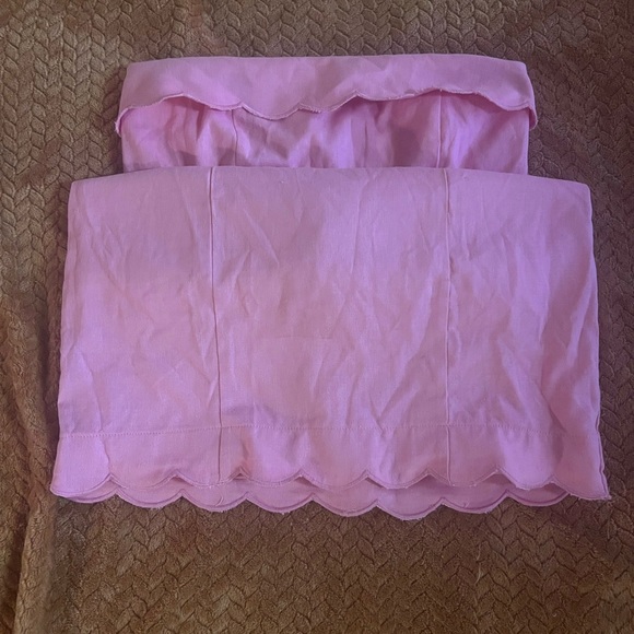 Strapless pink dress - Picture 2 of 2